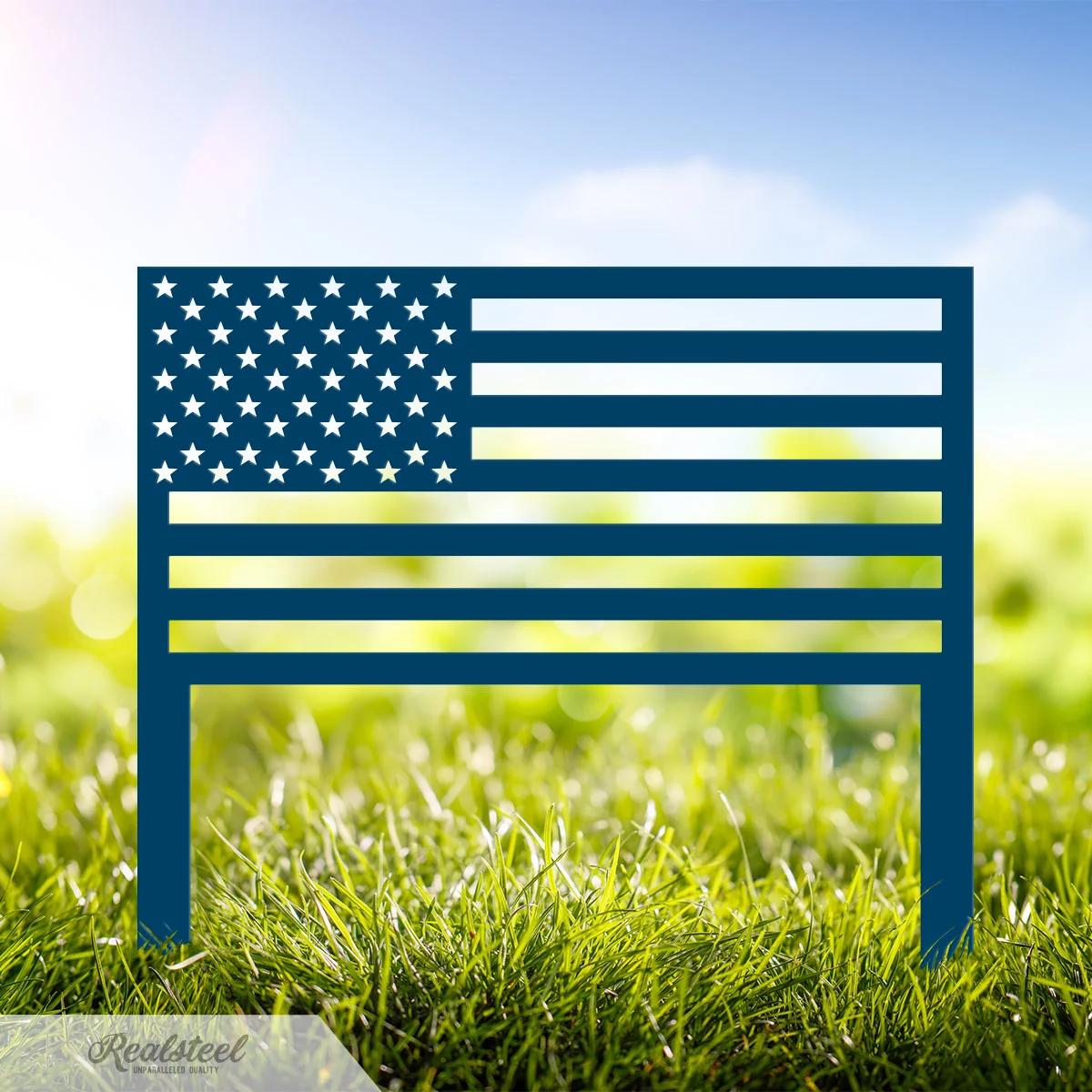 American Flag Stake - Image 2