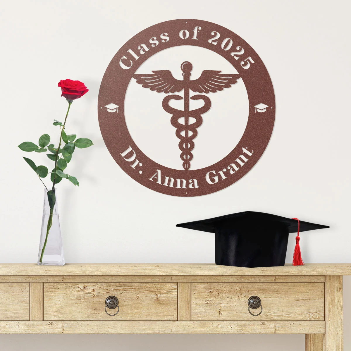 Caduceus Graduation Monogram - Image 5