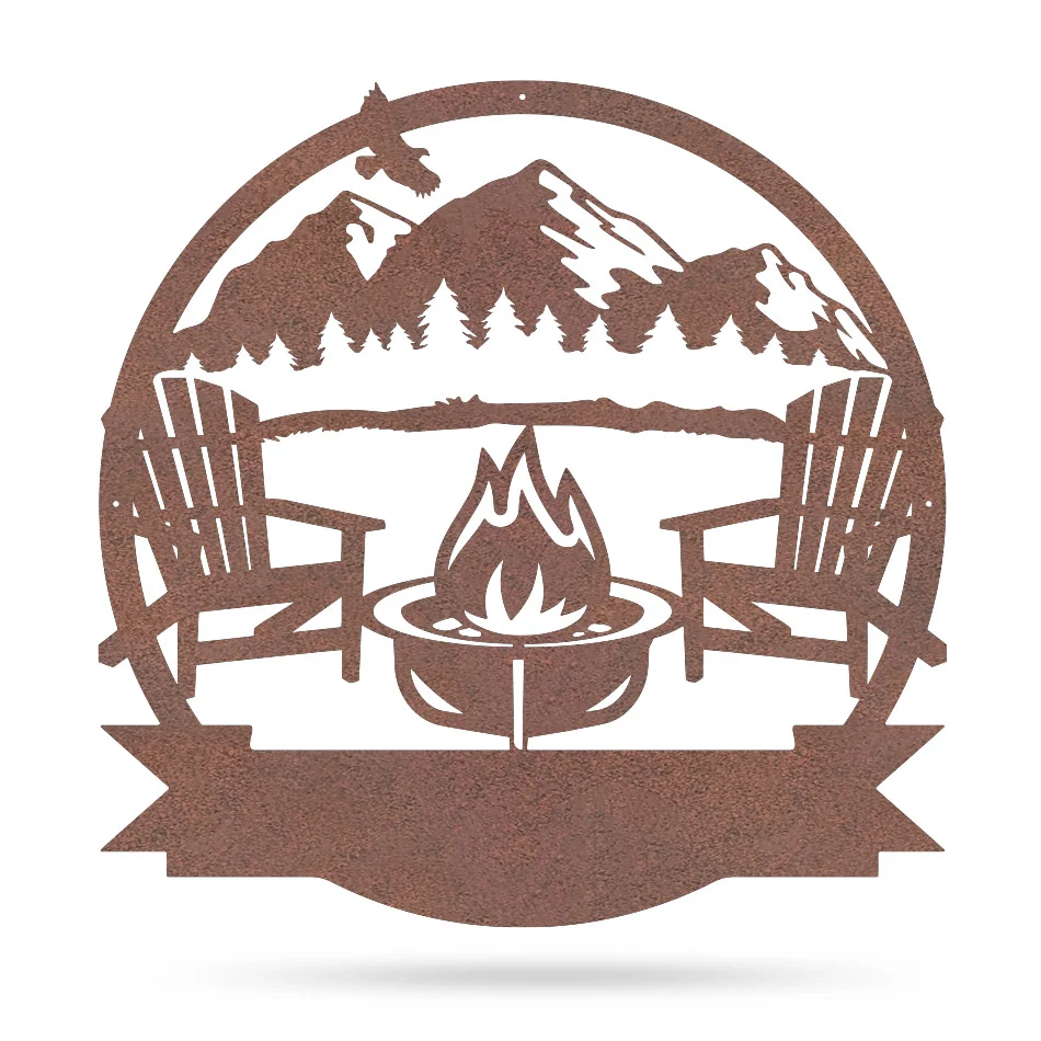Personalized Campfire Monogram - Image 20