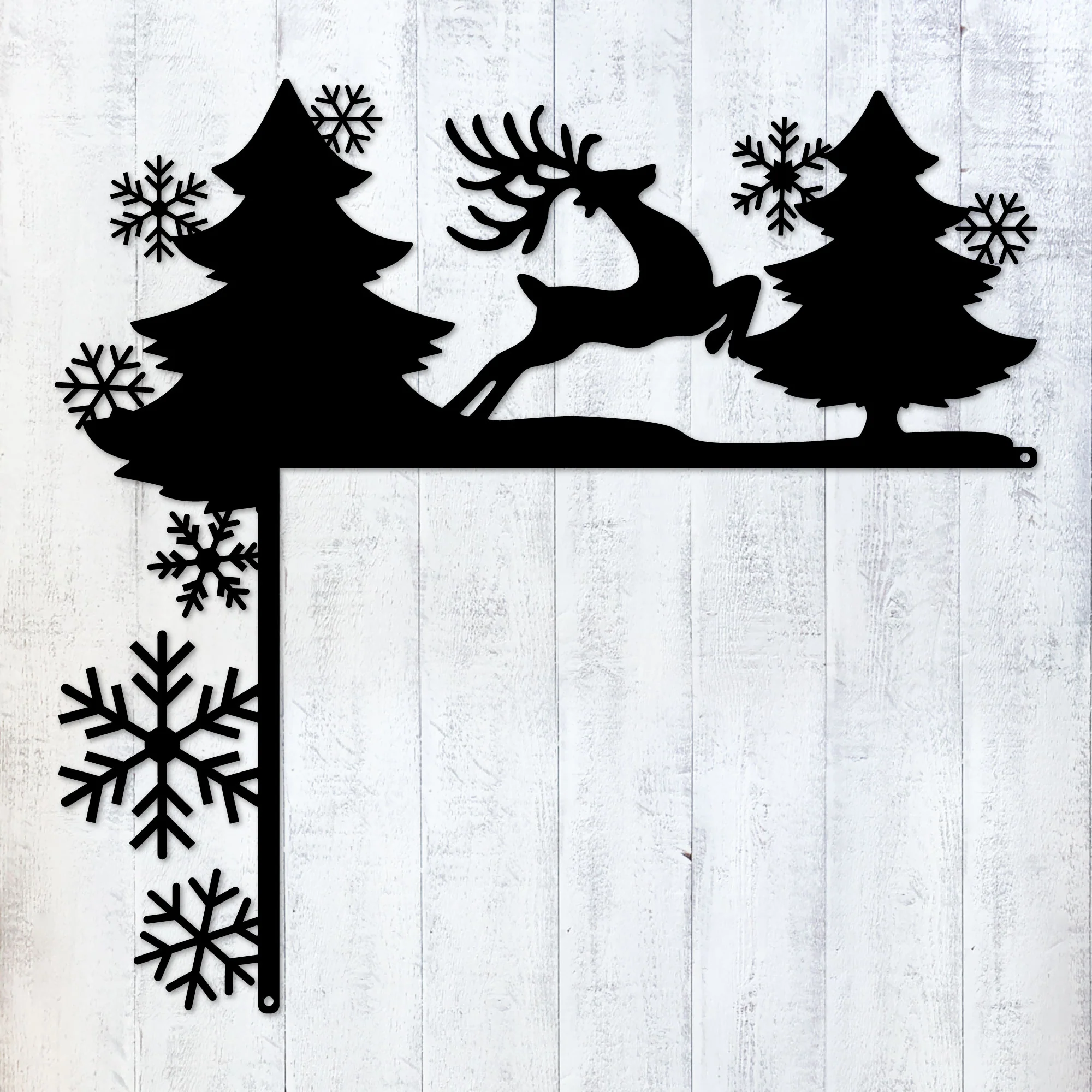 Christmas Door Corner Decor - Image 11