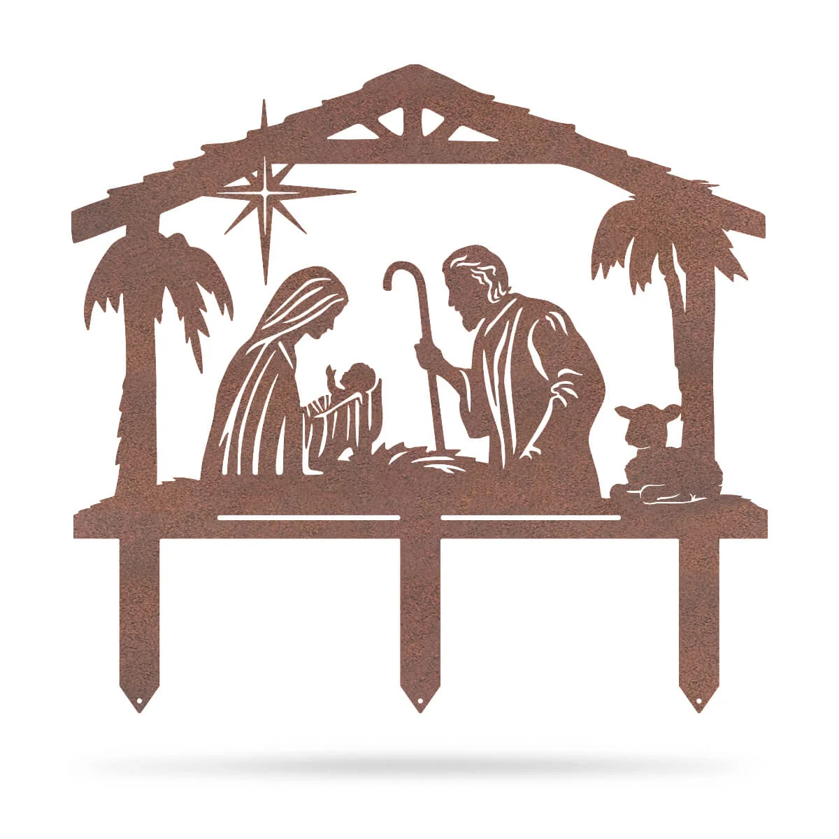 Garden Art - Nativity Scene - Image 9