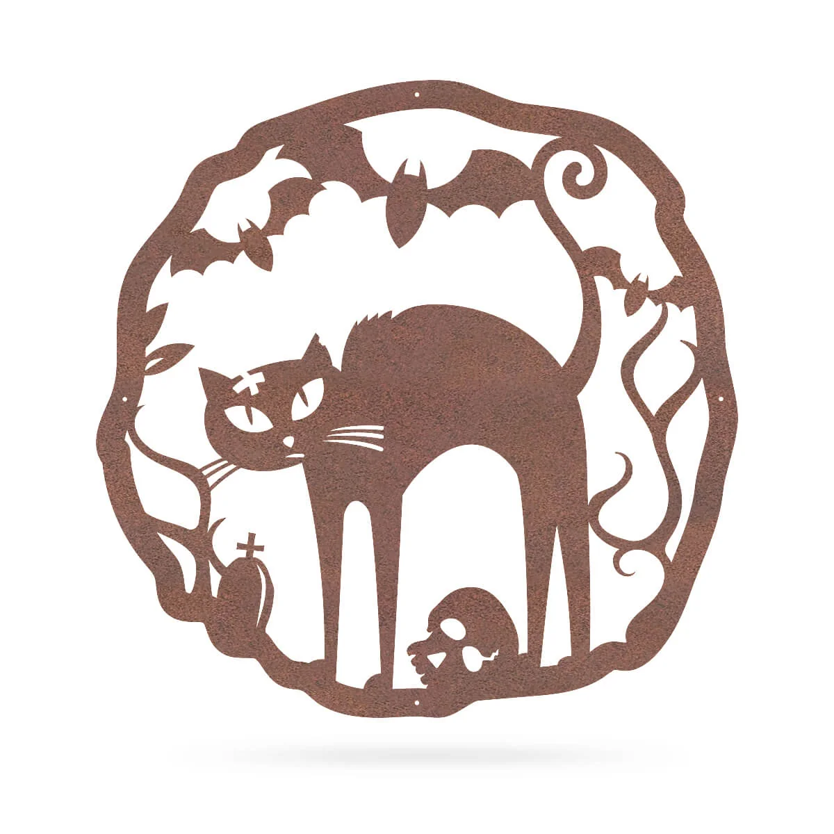 Halloween Cat Wreath - Image 8