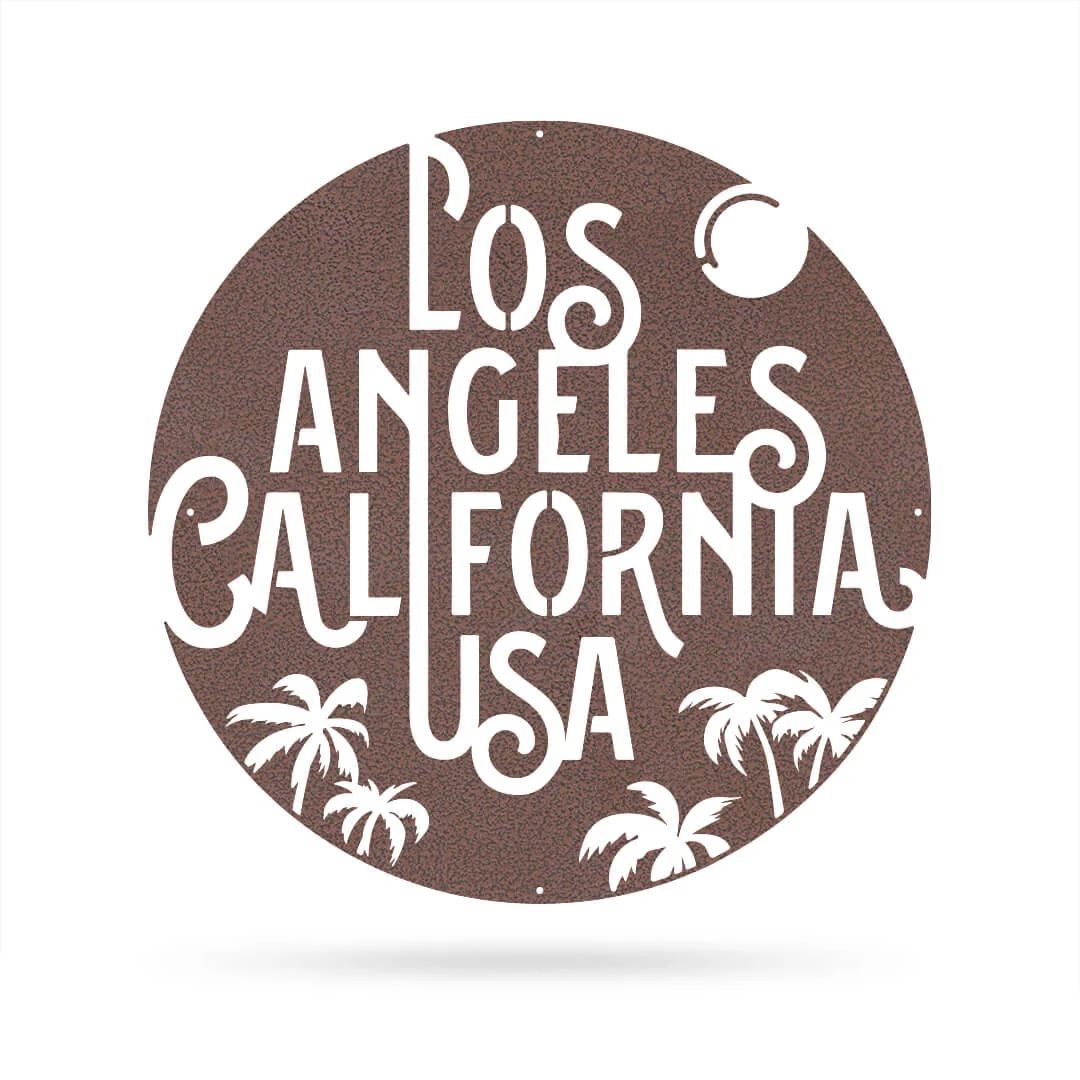 Los Angeles Metal Décor - Image 7