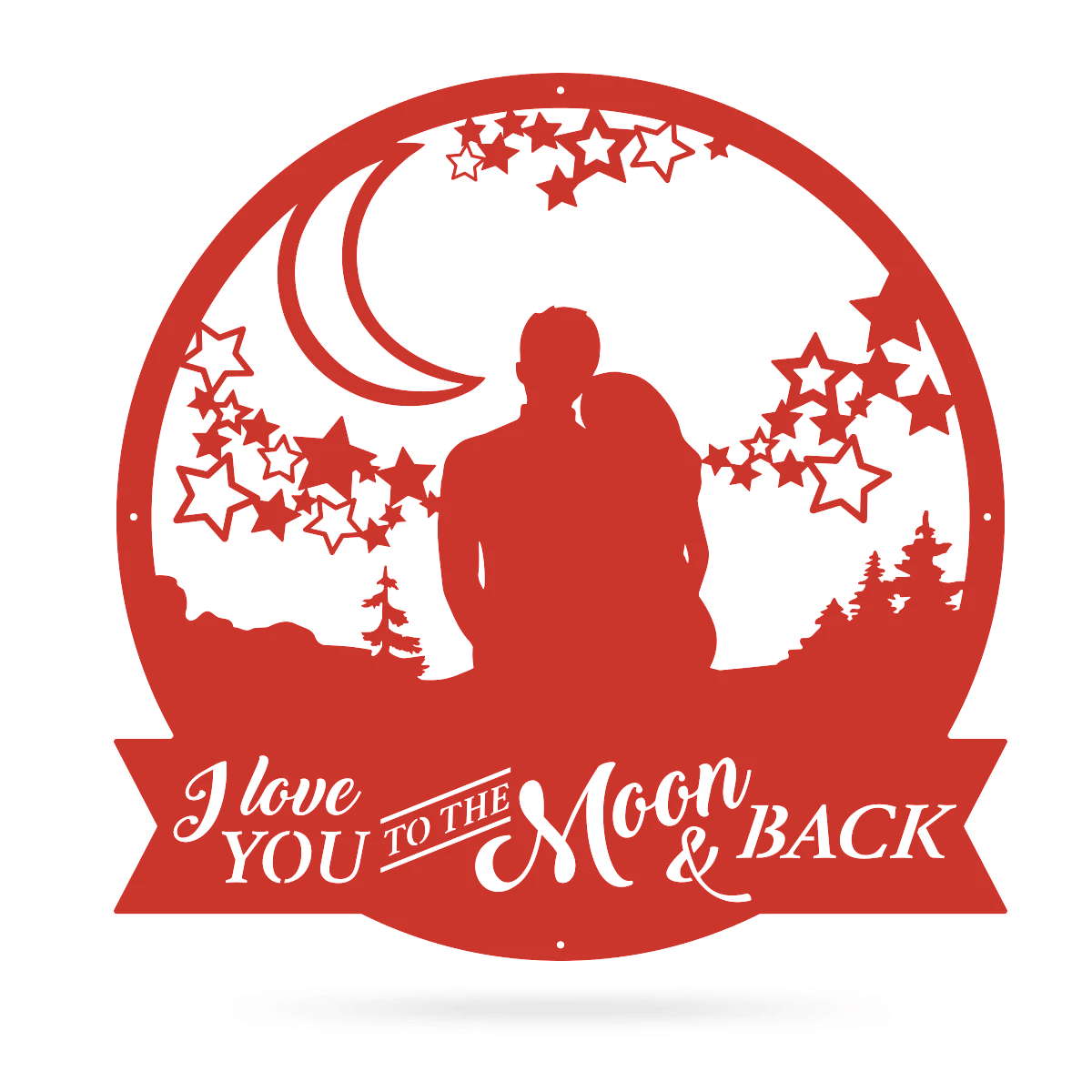 Love You To The Moon Wall Art - Image 9