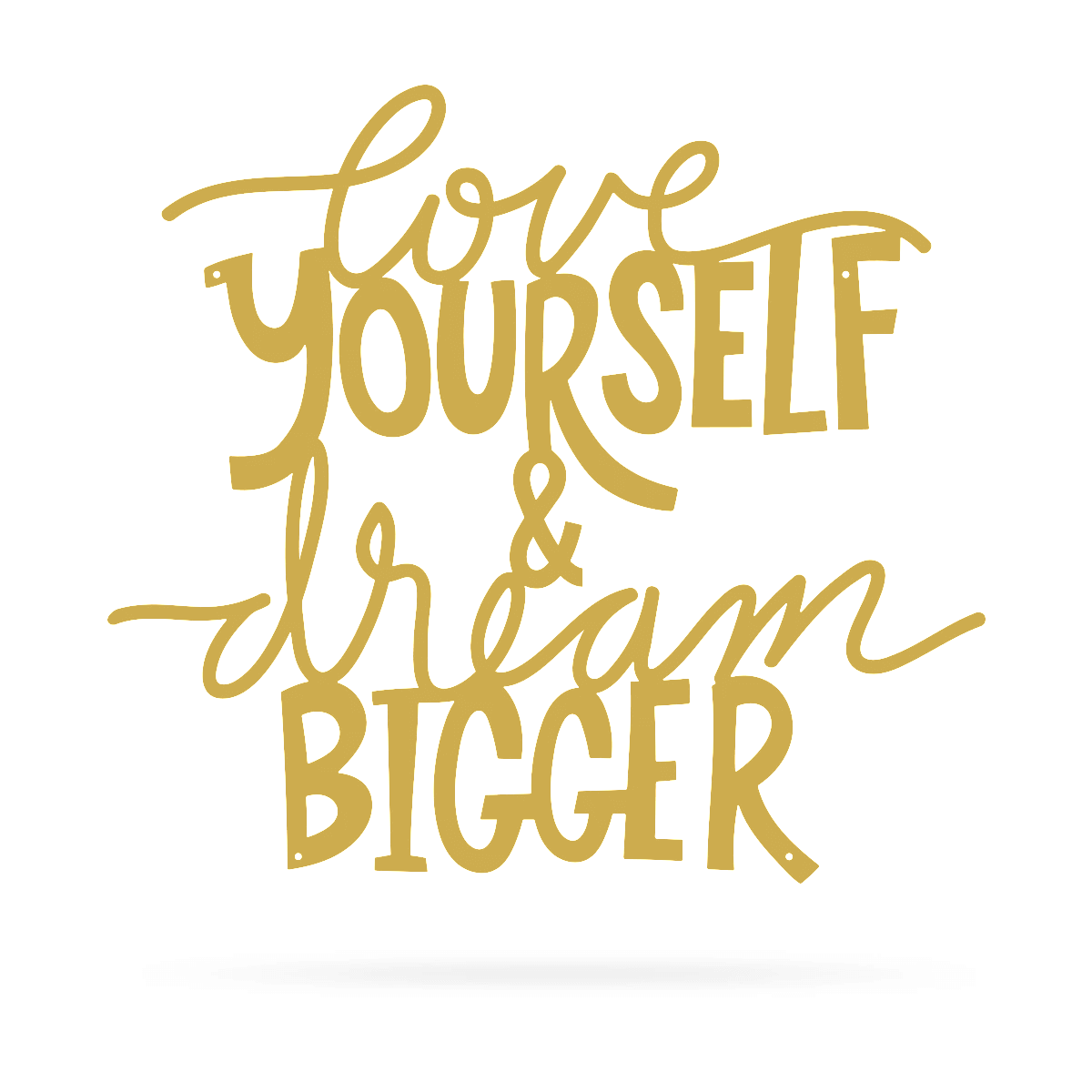 Love Yourself & Dream Bigger Wall Art - Image 5