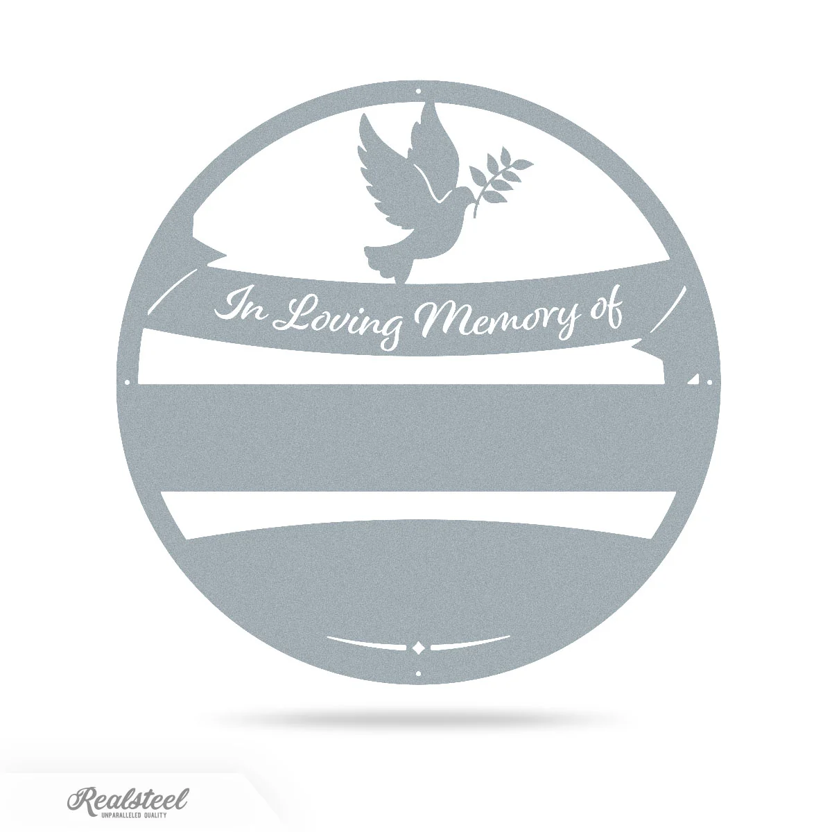 Memorial Sign Wall Decor Monogram - Image 5