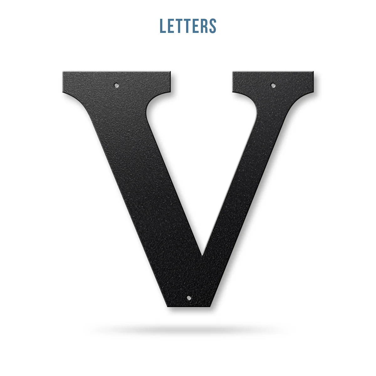 Metal House Numbers and Letters (12") – Individual Address Symbols and Characters for Home or Business - Image 28