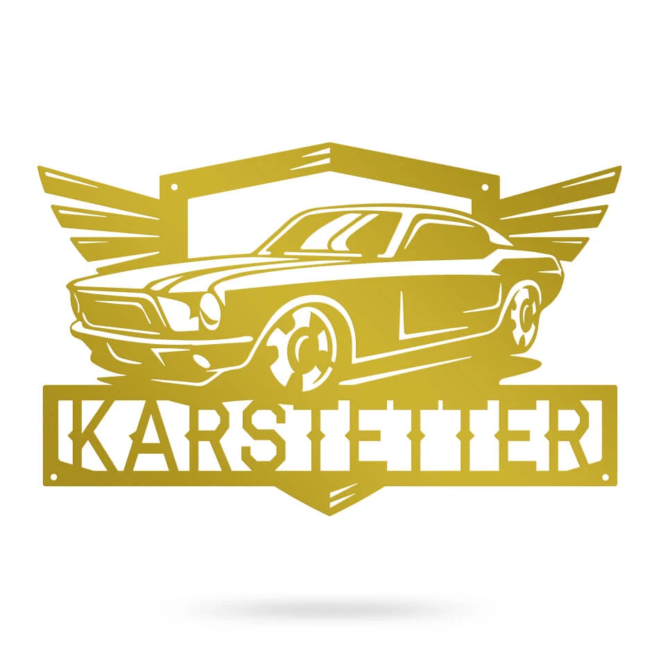 Muscle Car Monogram - Image 4
