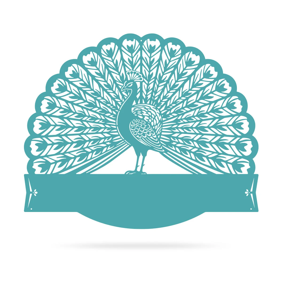 Peacock Address Monogram - Image 9