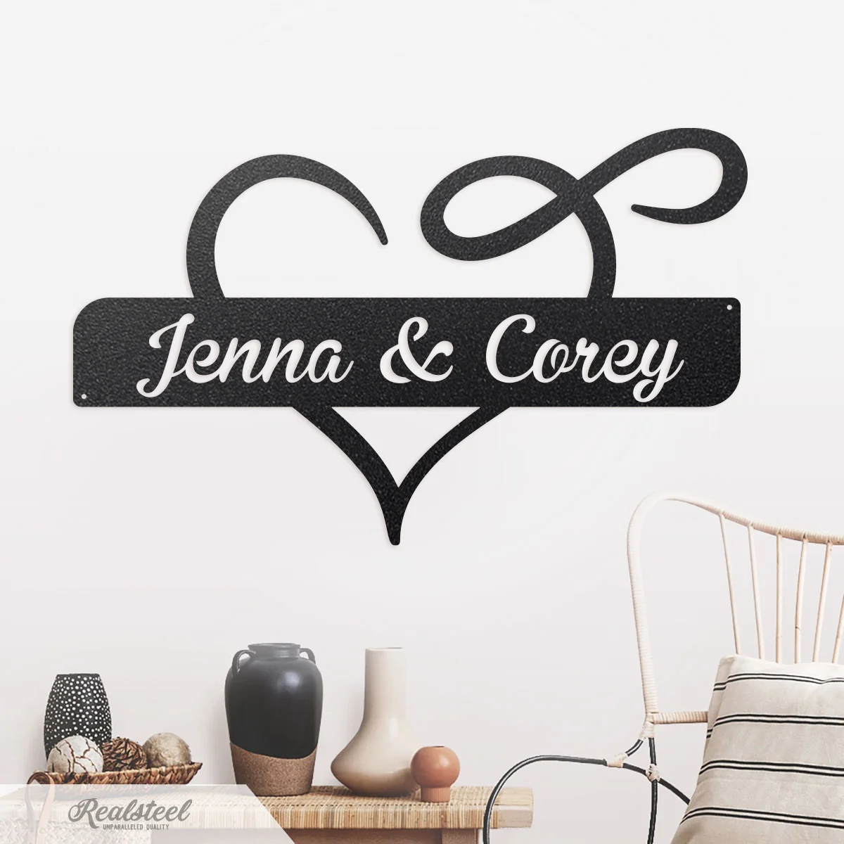 Personalized Infinity Heart Monogram - Image 7