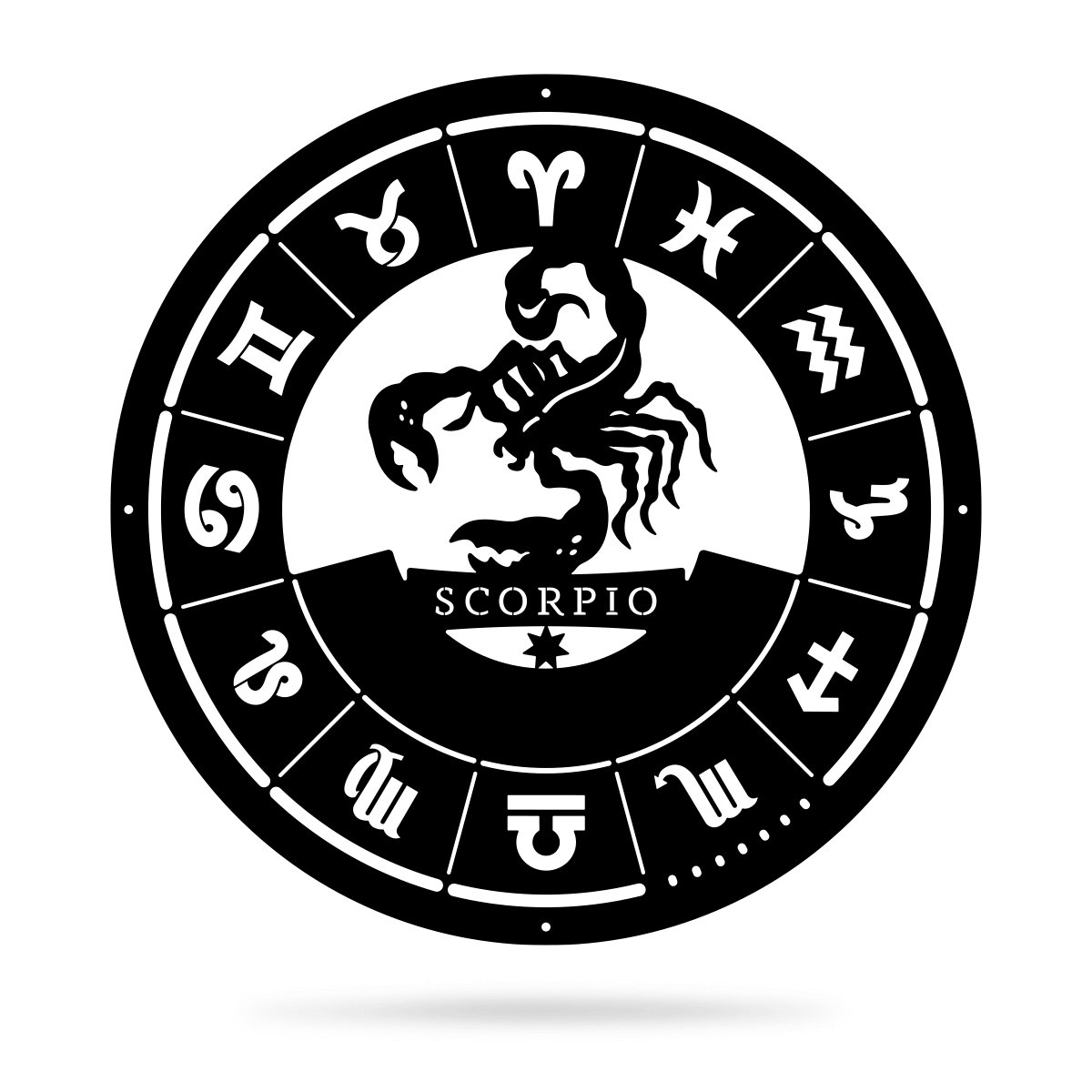 Scorpio - Zodiac Monogram - Image 2