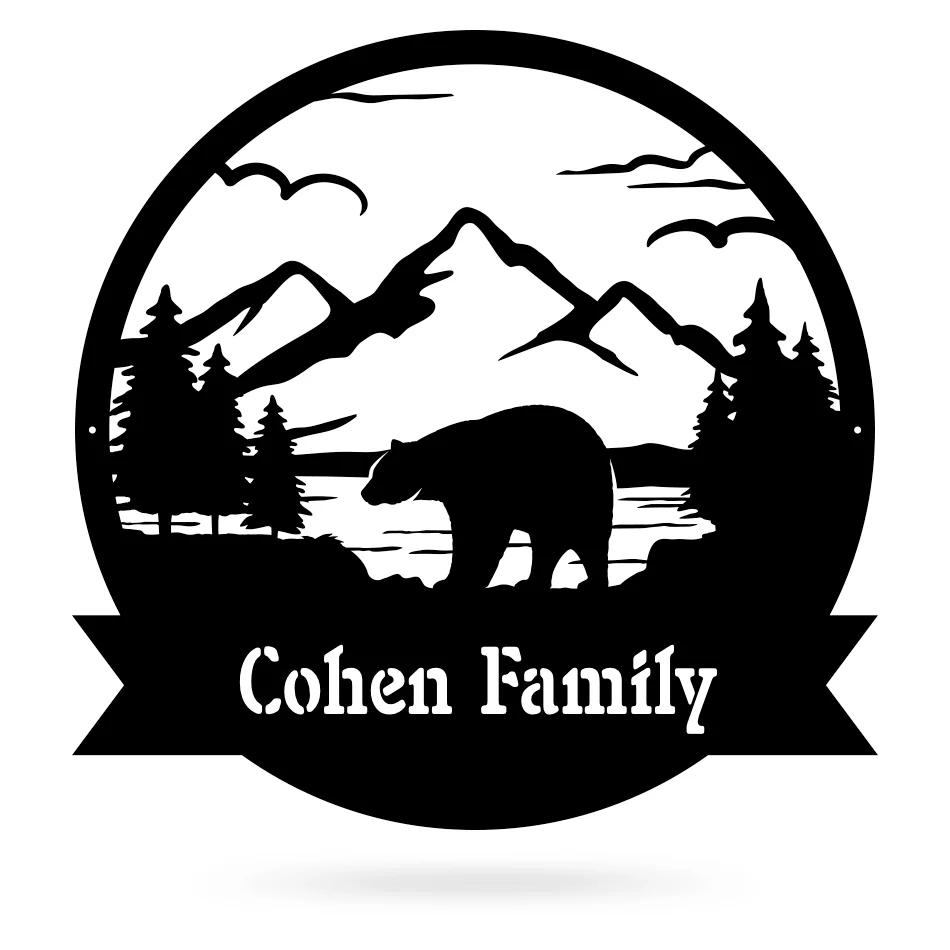 Great Outdoors Bear Monogram - Image 5