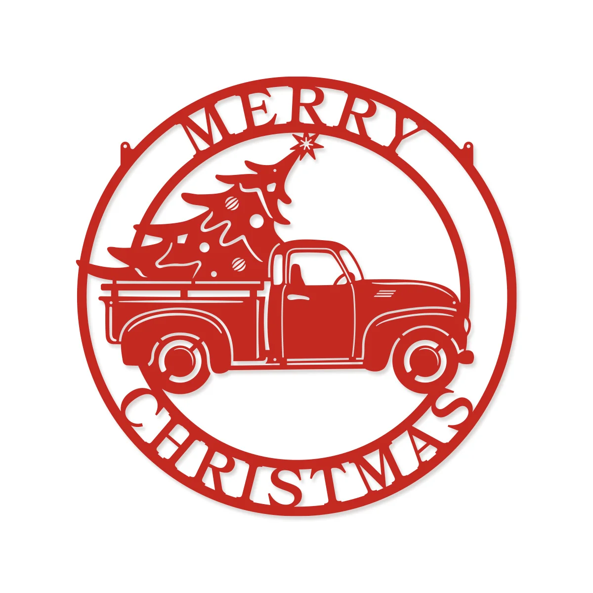 Truck Hauling Christmas Tree - Image 8